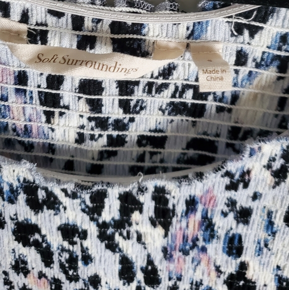 Soft Surroundings Leopard Print Dress - Picture 4 of 9